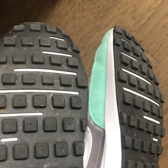 Nike mint green gray suede nylon sneakers men’s Sz 13 - Picture 10 of 12